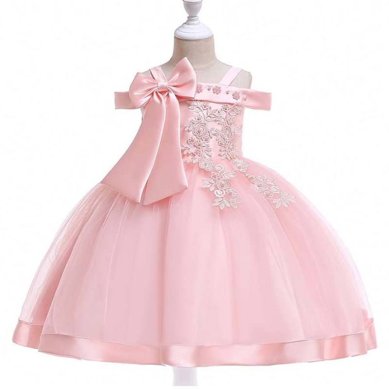Baige New Fashion Flower Girls Rochii Prințesa Toddler Fete Fete haine pentru copii Prințesa Rochie de zi denașterenuntă de ziua denaștere