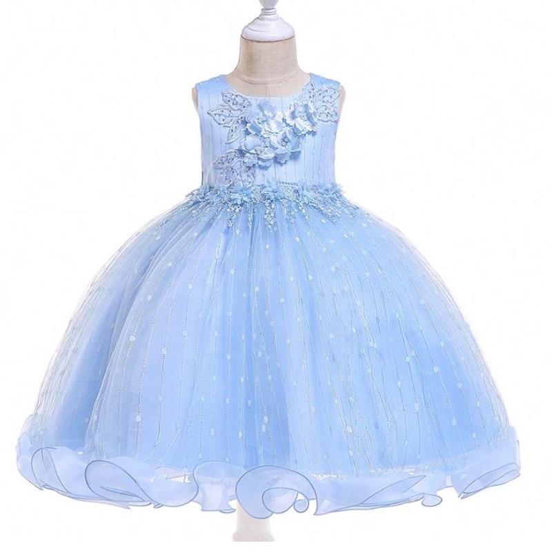 Baige China fabrică Direct Direct Rochie pentru bebeluși Imagini pentru fete Rochii pentru petreceri haine pentru copii L5101