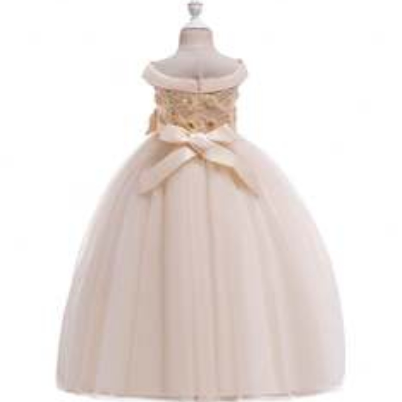 Design elegant cu ridicata cu ridicata pentru copii frumoasa pentru copii Evenimentnunta rochie de minge
