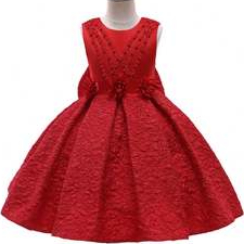 Rochii de petrecere de la modă de înaltă calitate Baige Cele mai recente copii Dress Dress Ghermment T5176