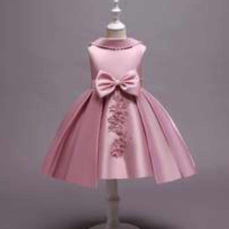 Baige Flower Girl Evening Girls Girls Catwalk Birthday Prințesa Rochie Western Style Little Firty Piano Rochie 68040