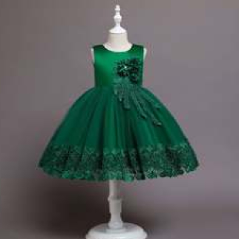 Baige New Fashion Christmas Kids Party Party Dress 3 To12years Copii Party Performance Ball Rochie 68032