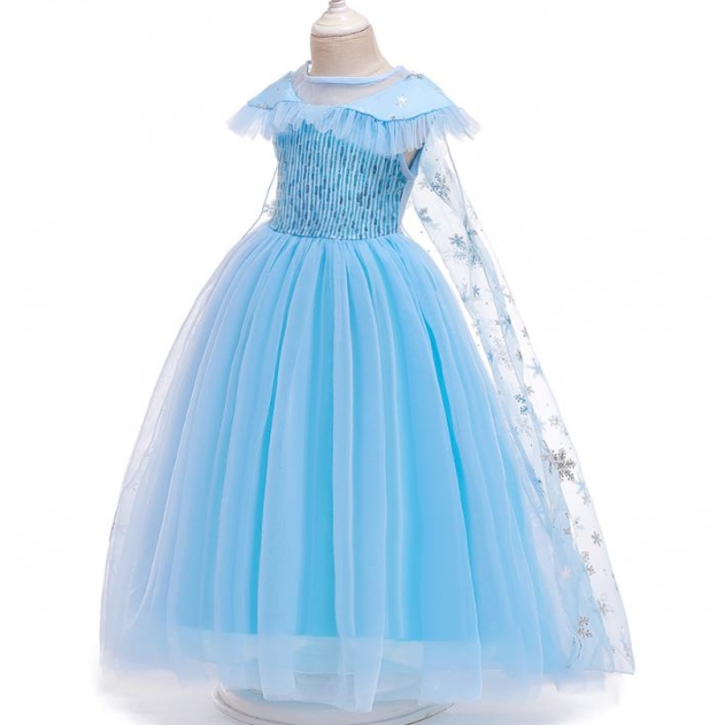 Baige Produsnou prințesă Costum Kids Masquerade Elsa Anna Fashion Girl Costum Party Party Girls