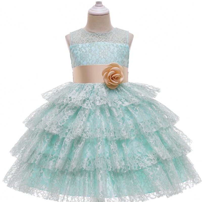 Rochie de prințesă baige pentru copiinoi, cu mâneci straturi fără mâneci, rochii de mireasă de mireasă