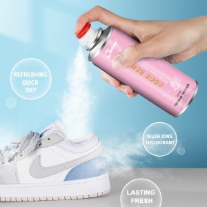 Noi pantofi eleganți de înaltă eficiență pantofi deodorant spray pantofi de parfum de parfum de îngrijire