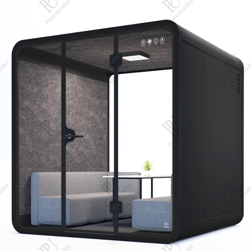 Pureminder XL Dimensiune Instalop de sunet Privat Tăcere portabilă pentru întâlnire la domiciliu și birou