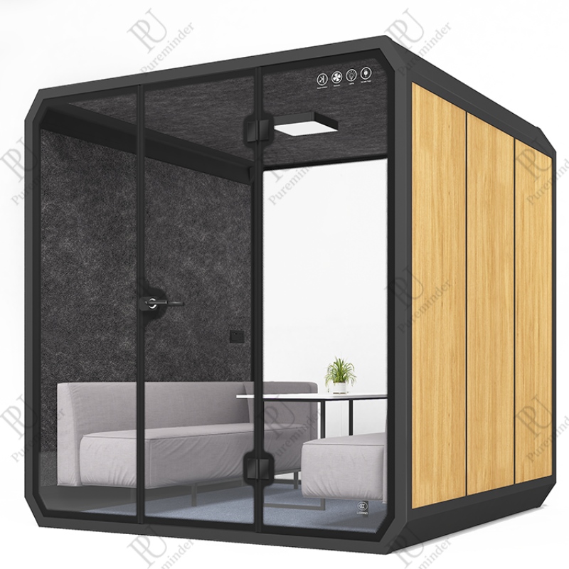 Pureminder XL Dimensiune Instalop de sunet Privat Tăcere portabilă pentru întâlnire la domiciliu și birou