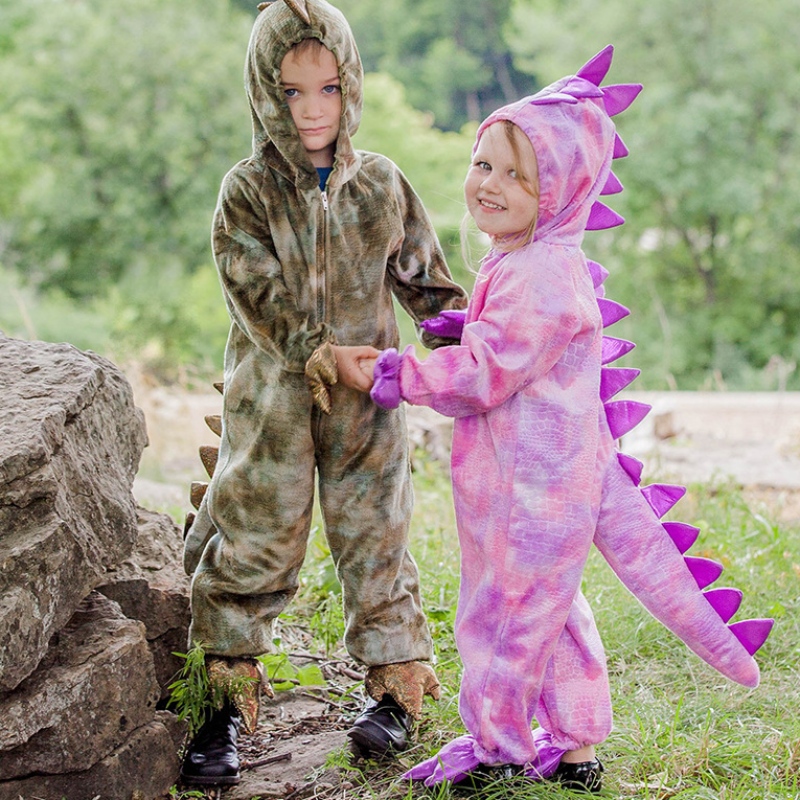 Copii pentru copii dinozauri cosplay salopetă drăguță Tyrannosaurus rex Jurassic Costume