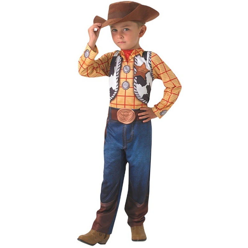 Vânzare fierbinte modă în stoc Halloween Kids Cowboy Costum pentru 3-10 ani băiat