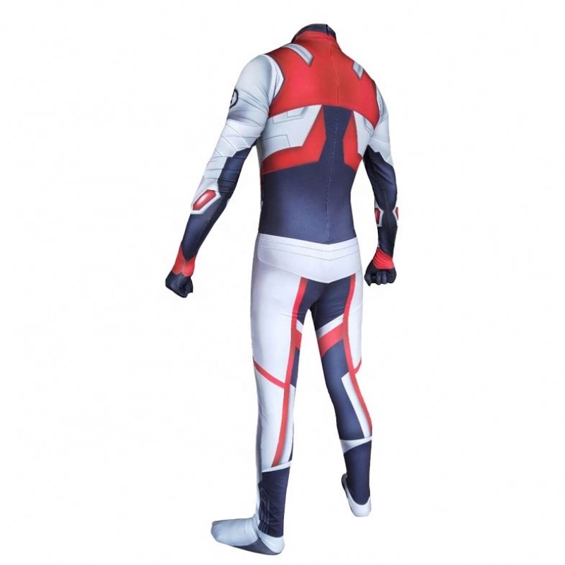 Ecoparty New Style Avenger 4 Endgame Quantum Realm Cool Superhero Cosplay Zentai Body Suplii pentru bărbați Adulți Costume
