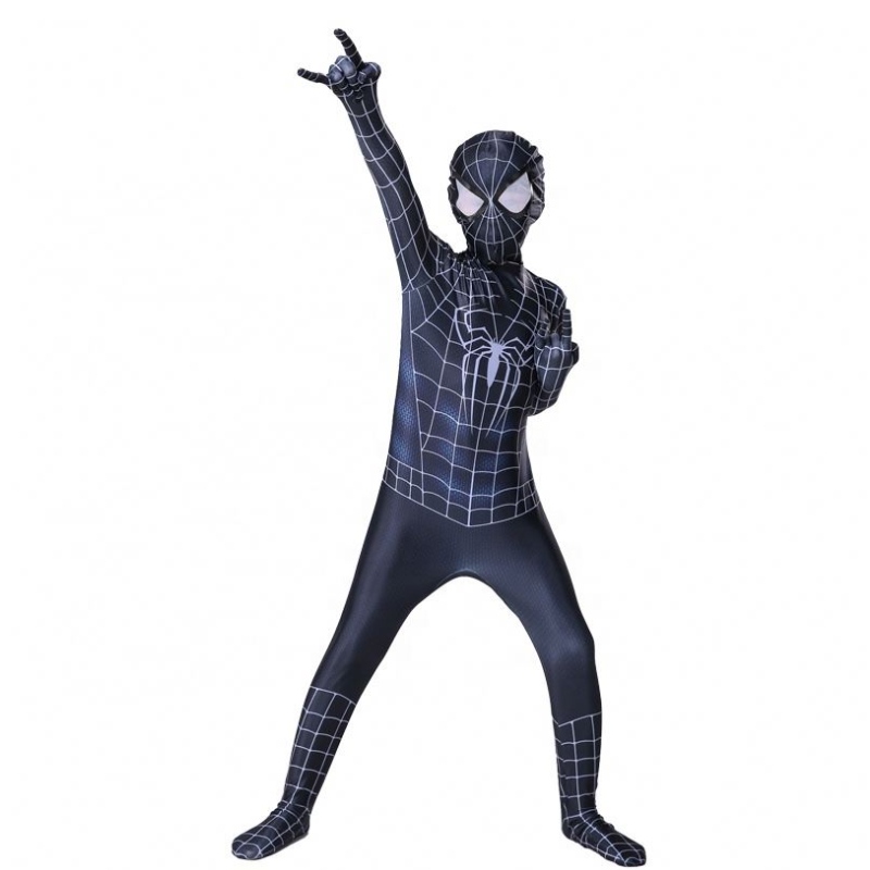 Seturi de cosplay de Halloween de înaltă calitate Plus size pentru bărbați Traje Spider Man Spandex TV&MOVIE Costum