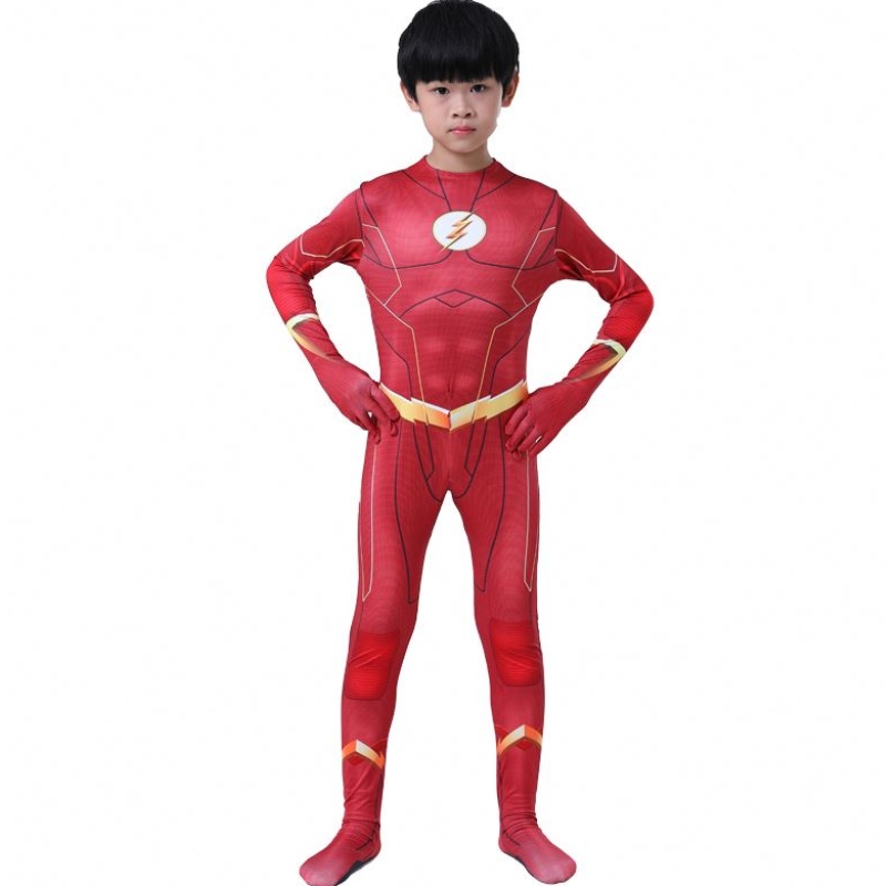 Cool adulți pentru copii băieți comic fantasia supereroi de halloween halloween carnaval de petrecere cosplay the flash man coplume costum costum