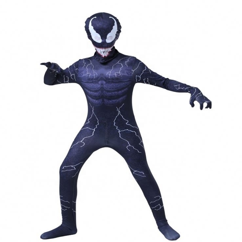 Cel mainou Peter Eddie Musc Mușchi Bodysuit Băieți Superheroi SALLEHSUT Spiderman Halloween Venom Cosplay Copiii Copiii