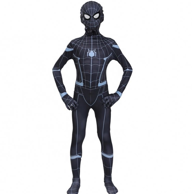 Amazing Shadow Spider Mask TV&FILM Avenger Halloween Cosplay Haine pentru copii&adults Superhero Costum Black Spiderman Costum