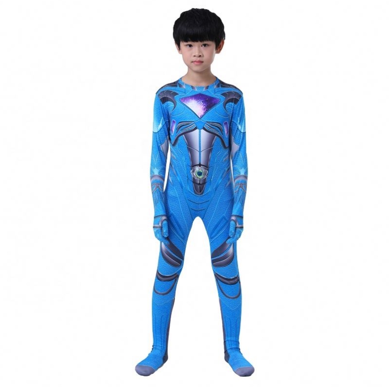 Colorat cu ridicata cu angrouri de halloween carnaval cosplay cinci bestie supererou mistic forța puterea ranger costum pentru copii