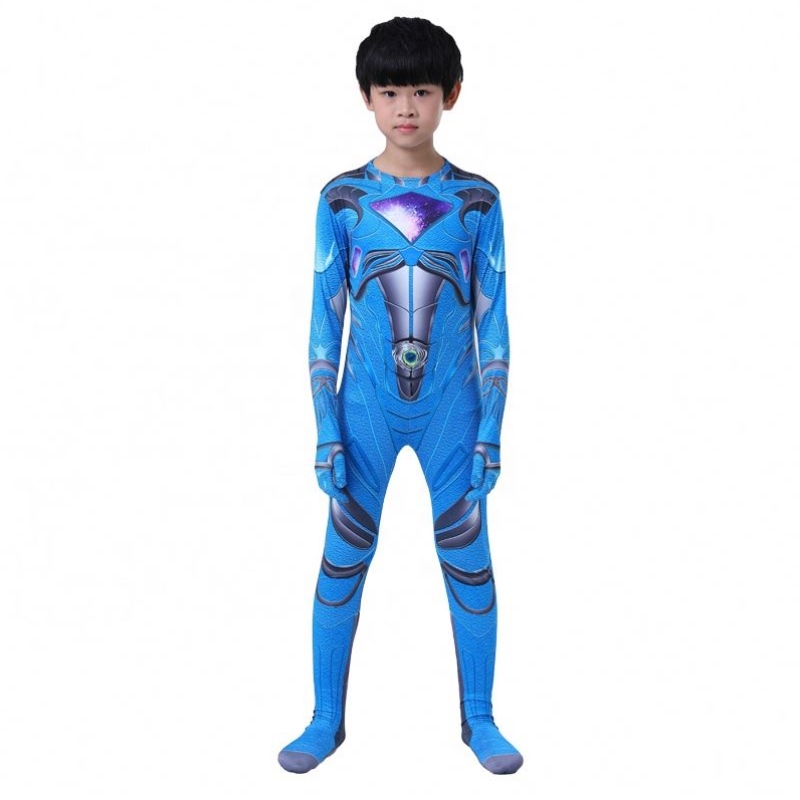 Colorat cu ridicata cu angrouri de halloween carnaval cosplay cinci bestie supererou mistic forța puterea ranger costum pentru copii