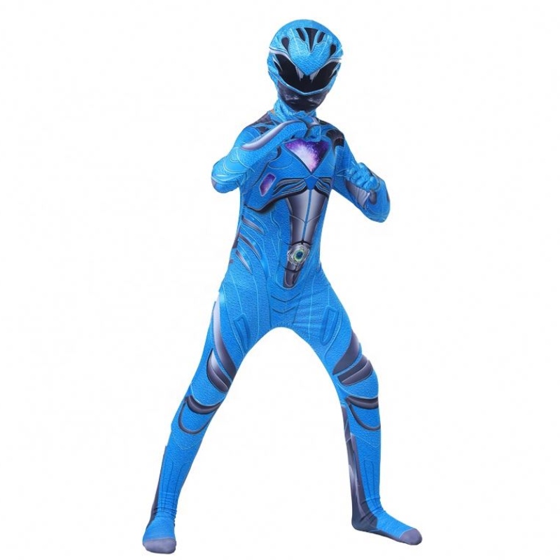 Colorat cu ridicata cu angrouri de halloween carnaval cosplay cinci bestie supererou mistic forța puterea ranger costum pentru copii