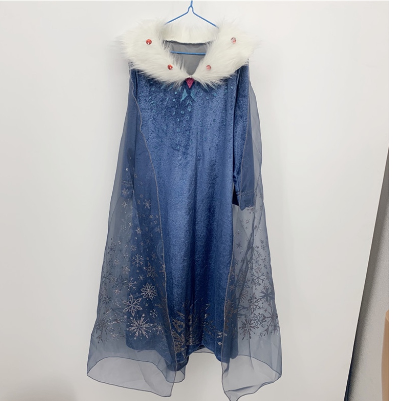 Copiii de Halloween Costume Prințesa Rochie Carnaval Rochie Queen Cape Elsa Rochie