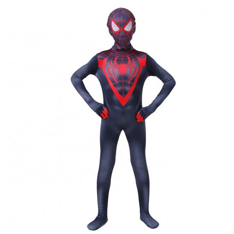 Stilnou vânzare fierbinte Halloween Black&red for Boys Child TV&movie Superhero Cosplay Factory Direct Spider Man salopetă Costume