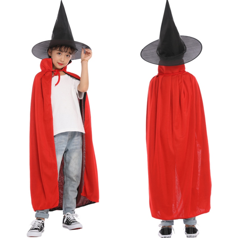 2022 Vânzare fierbinte cu ridicata cu ridicata Halloween Christmas Hero Cape Children Set Halloween Set de Superhero Silk Cape