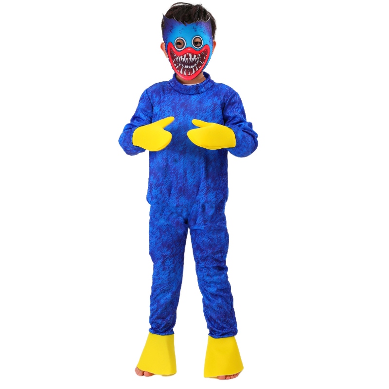 3 bucăți personaj joc de joc Playtime Bodysuit Halloween Mak Cosplay Mask Copii pentru copii