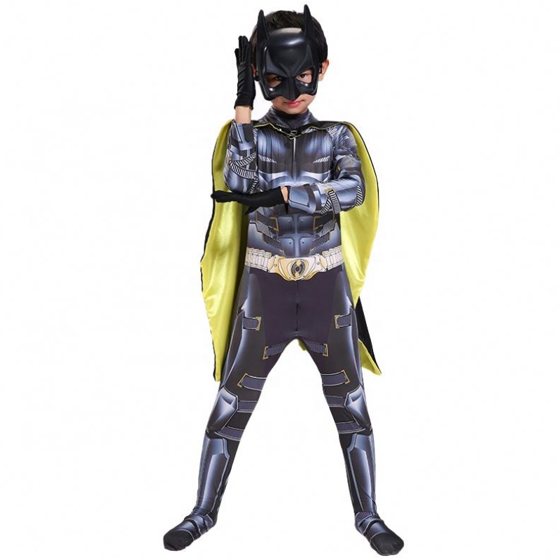 TV&movie Superhero Action Figure Halloween Party SALlow Bat Performance Man Wear For Kids Masculin