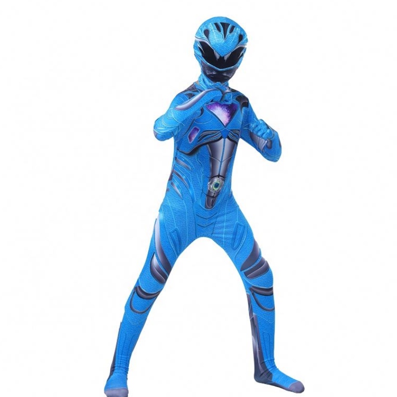 TV de înaltă calitate TV&movie pentru adulți costume de petrecere de Halloween Cosplay Five Beast Power Ranger Zentai Sump pentru copii