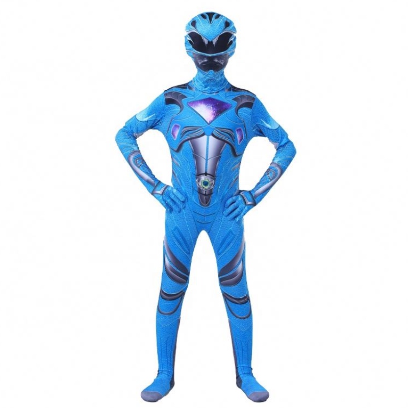 TV de înaltă calitate TV&movie pentru adulți costume de petrecere de Halloween Cosplay Five Beast Power Ranger Zentai Sump pentru copii