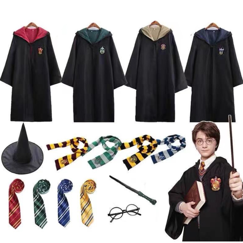 Magic Robe Cape Cosplay Accesorii pentru haine pentru copii Vrăjitor Cosplay TV&movie cosplay harrypotterr costum