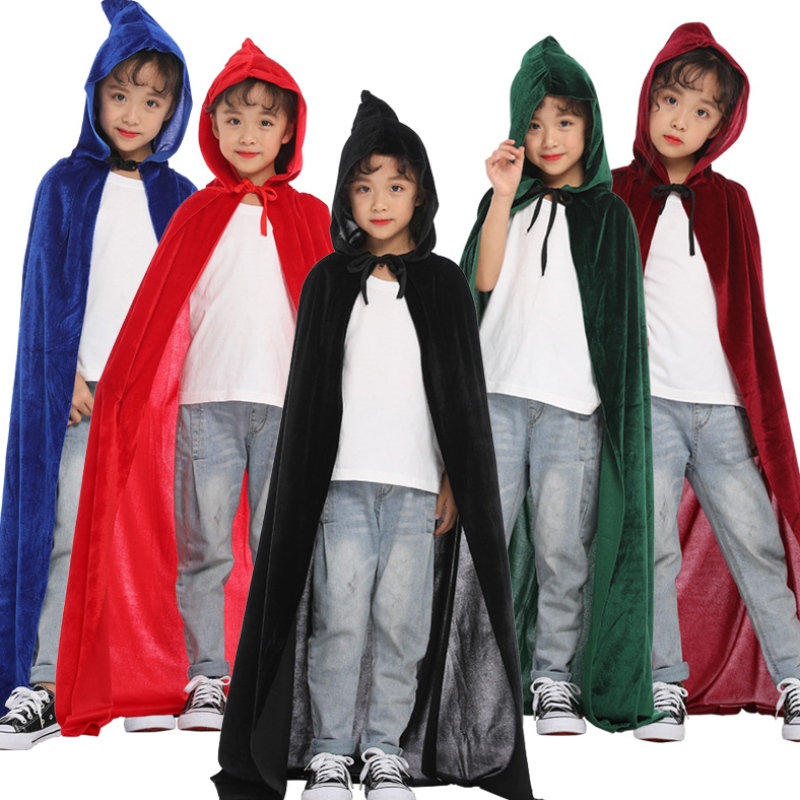 European și american Popular Halloween Fantom Festival Fabric de catifea pentru adulți