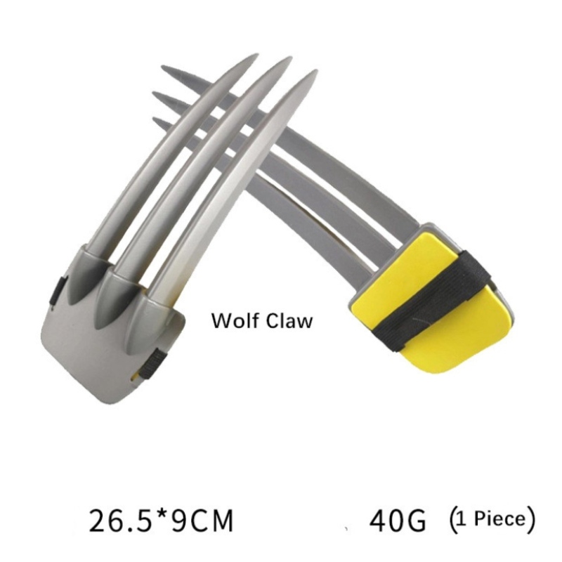 Wolverine Plastic Claw Fakepiece Cloak Arme Halloween Cosplay Party Jucării