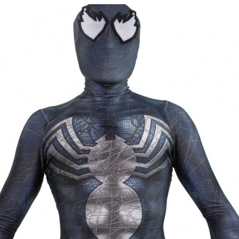 Negru Zentai Suit Halloween Carnaval Party Party Reps Noutate \\