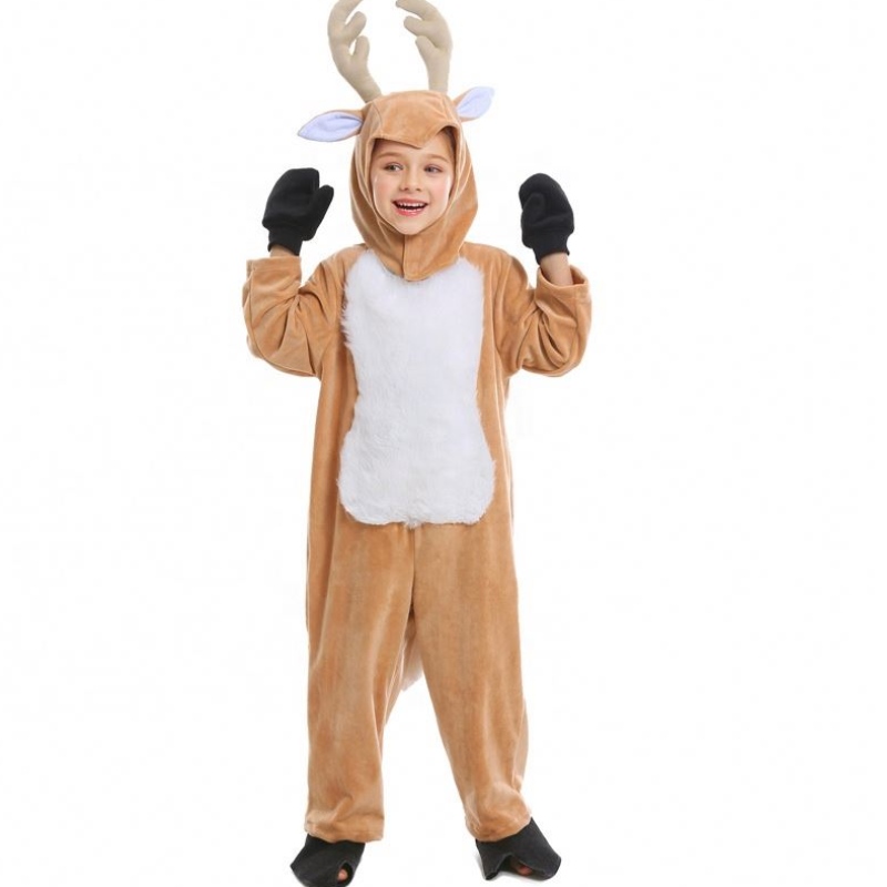 Copii fierbinți de Ziua Halloween Cosplay de Crăciun Elk Elk Copiii Costume Mascotte Costume Mascotte