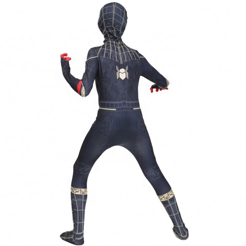 Fancy salopet adult și copii de Halloween cosplay corporal roșunegru spandex 3d îmbrăcăminte tipărită păianjen costum spiderman costum