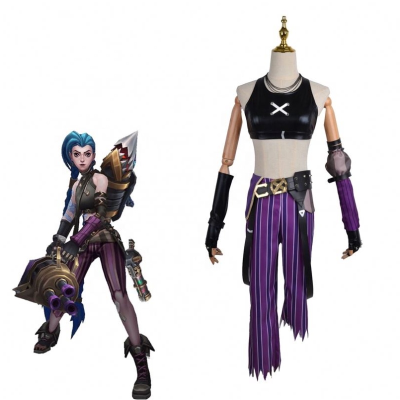 Cosplay joc cu ridicata Cosplay se potrivește de Halloween Party Dress Up Sets Anime Performance Wear Luxanna de LOL Costum