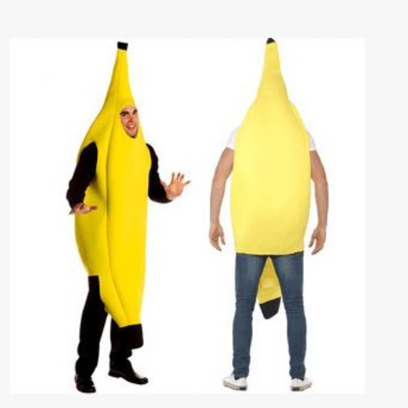 Costum de banane cu carnaval cosplay ieftin cu ridicata