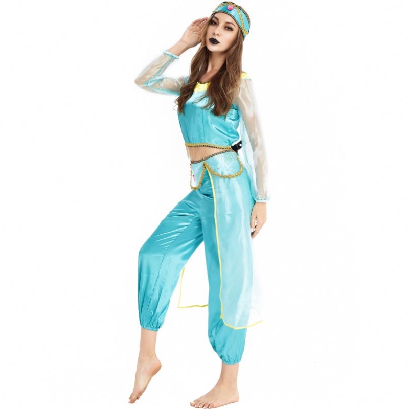 Uniforme de joc Europa și Statele Unite Halloween Costume Cosplay Sexy Aladdin Magic Lampa Jasmine Princess