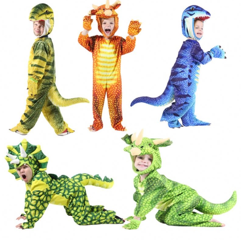 Costum dinozaur pentru copii Halloween Cosplay Mascot Animal Haine Joc de rol