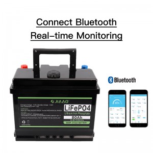Baterie solară LFP 12v 80ah Lifepo4 Baterie litiumion