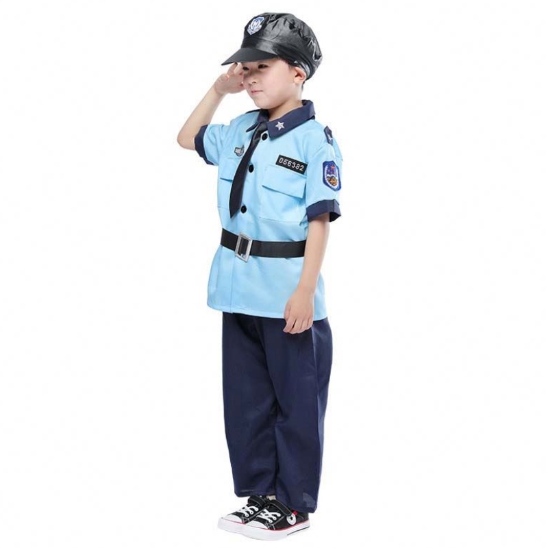 Halloween Dress Up Policeman Pretend Play Set pentru copii Costum de poliție pentru băieți HCBC-005
