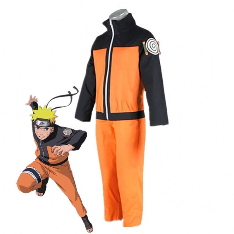 Copil&adults anime japonez akatsuki cosplay costum costum anime costume de ținute cu bandă de cap pentru copii fantasy show