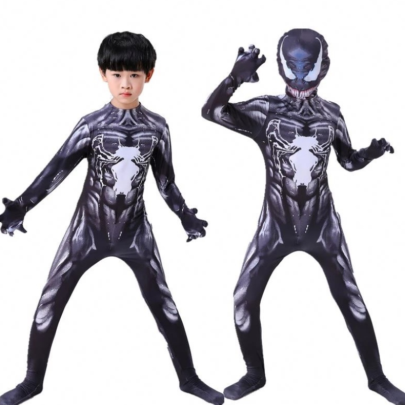 Costum de veninnou pentru copii STOL SALL SEMBIOT SEMBIOT SEMBIOT SPIDERMAN Supereroi Cosplay Halloween Costume pentru adulți