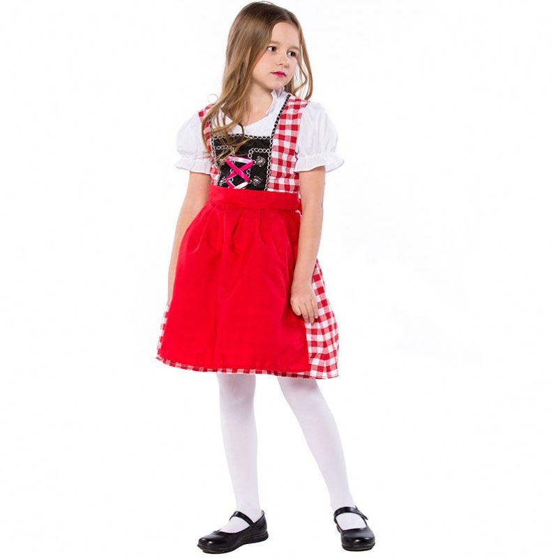 S-XL Child Germania Festival de bere Chelner Cosplay Costume Băieți și fete Oktoberfest Costume pentru copii