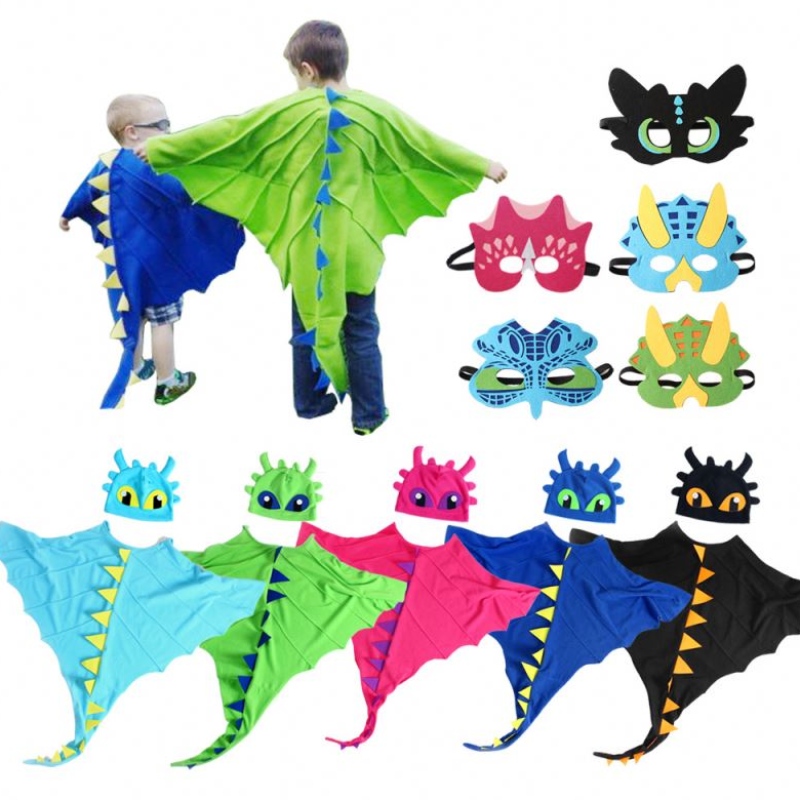 CLOAK DE COSTUME DE DRAGON CU HAT TOTING LA CAPE ANIME COSTUME COSTUME COSTUME