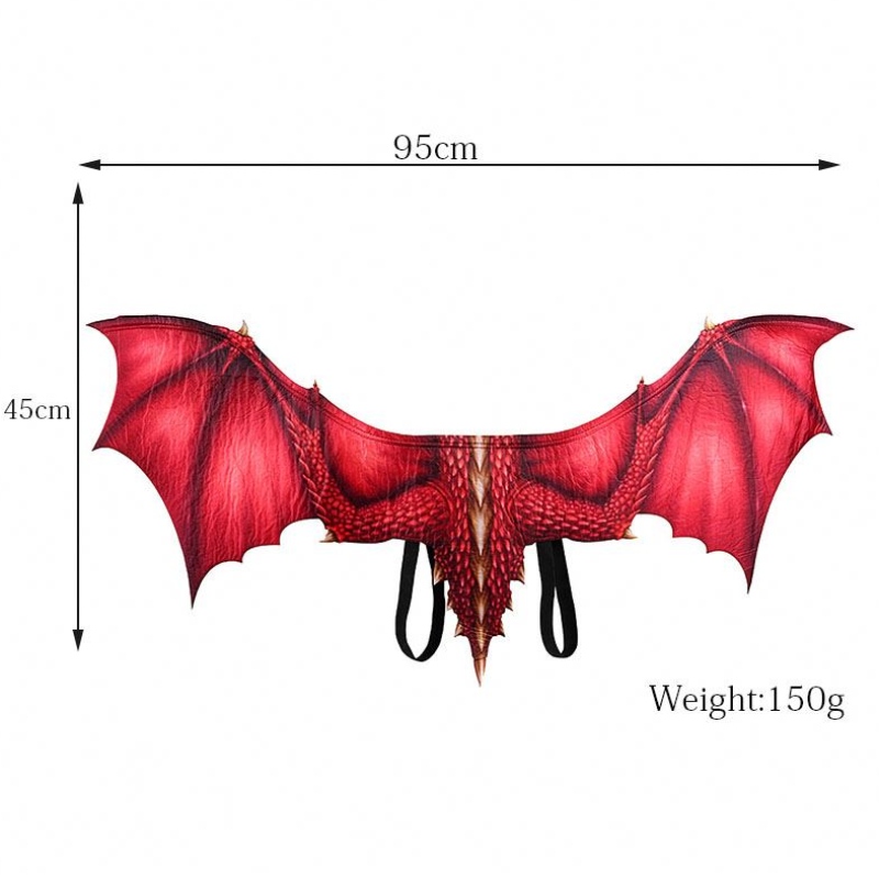 Băiat și fată adult Masquerade Mask și aripi Halloween Decorație Carnaval Party Costum Animal Cosplay Dragon