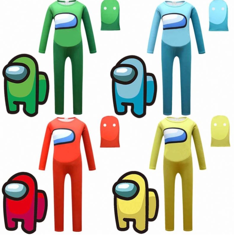 Costume de 2pcs anime cosplay pentru copii pentru băieți pentru băieți pentru copii&mask Halloween costum de Halloween