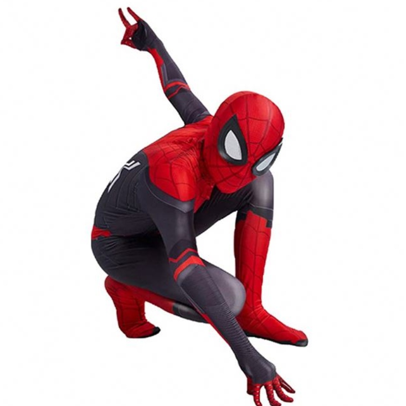 Costume Spiderman Costume pentru copii Spandex Zentai Halloween Cosplay SALLY 3D Stil