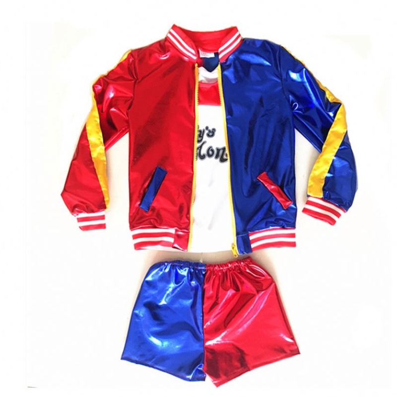 Suicide Squad Harley-Quinn Monster Adult Tricou Cosplay Costum cu broderie pentru femei