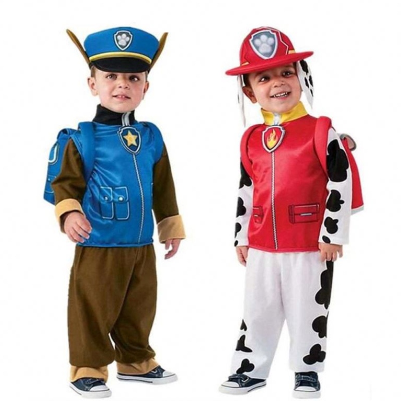 Costum de patrulă copii băieți fete denaștere Purim Marshall Chase Skye Cosplay Costum Dog Patrol Copii Ryder Party Rolul