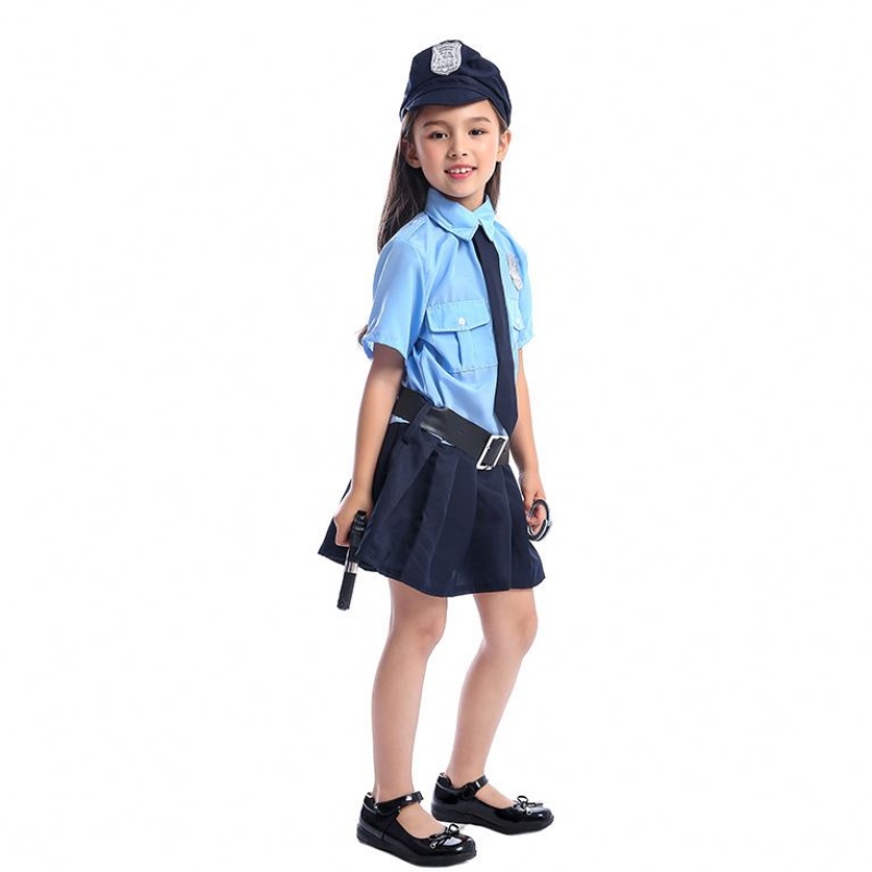 Fete Halloween Costum Costum pentru copii Copilare Coplay Cosplay Man uniform Party Fancy Rochie